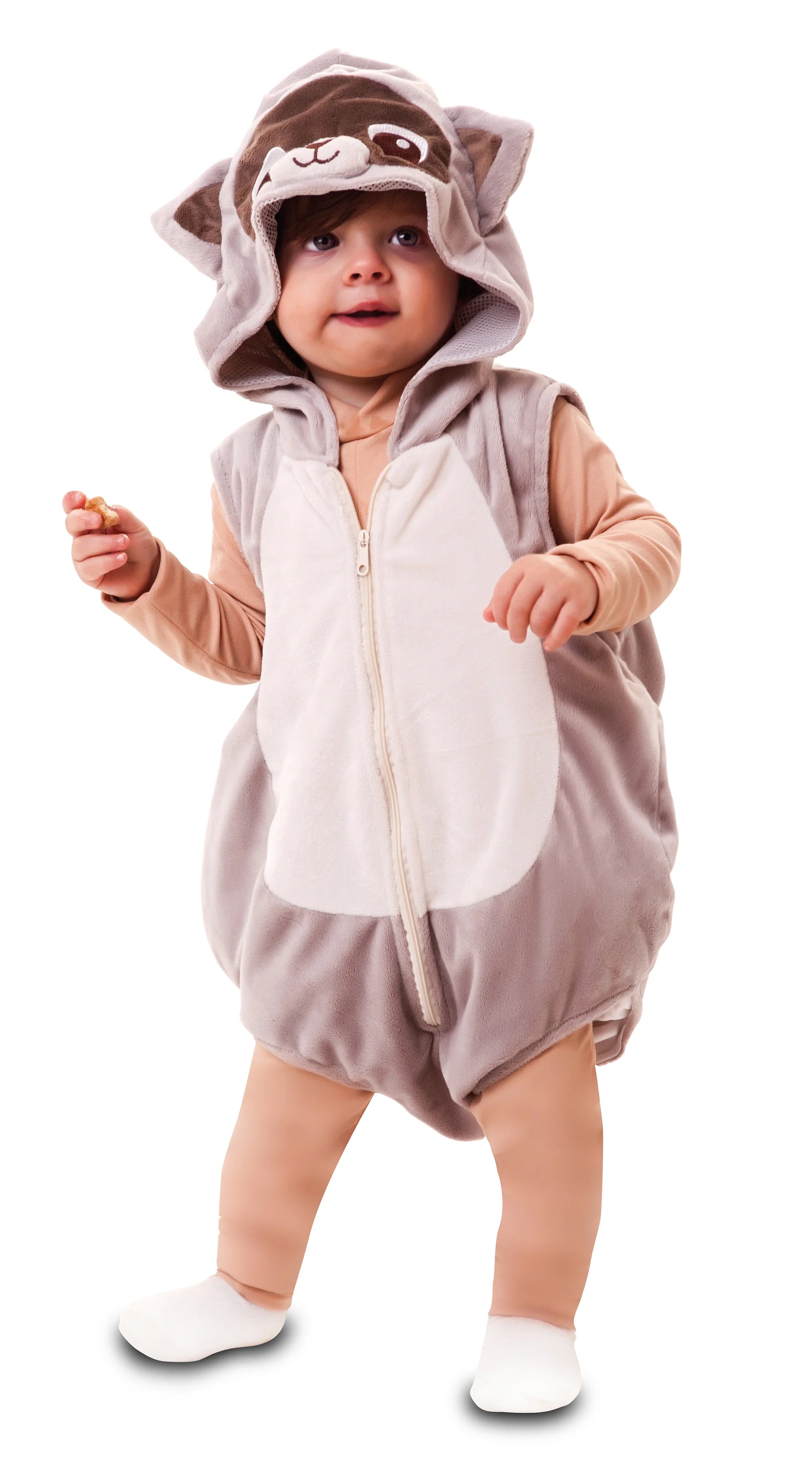 Disfraz de Mapache para Bebé Animales Infantiles EuroCarnavales